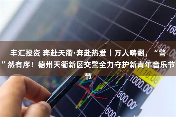 丰汇投资 奔赴天衢·奔赴热爱丨万人嗨翻，“警”然有序！德州天衢新区交警全力守护新青年音乐节